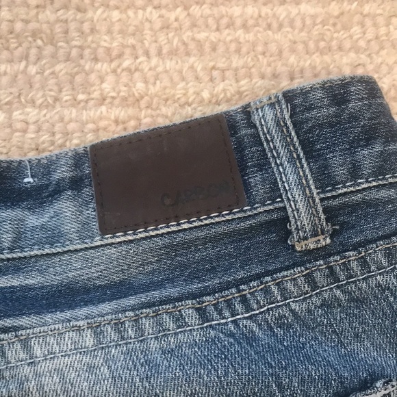 Carbon Blue Denim Jeans size 34 x32 - Picture 3 of 9